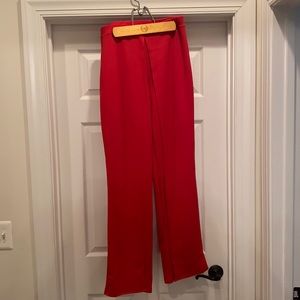 Awesome pants with slit in front.